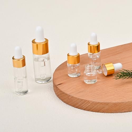 20 Pack 2ml Mini Dropper Bottle for Cuticle Oil - size: 2ml