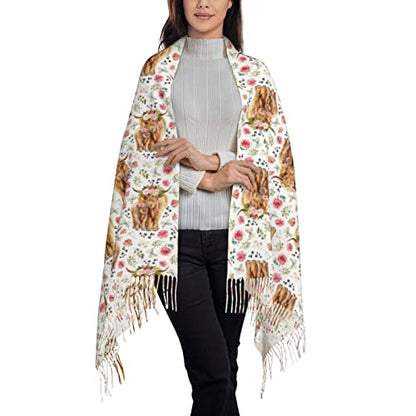 Prayer Shawls and Wraps for Women, Jesus Christian Gifts Bible Scarf Super Soft Fashion Shawl With Tassel - color: Black4