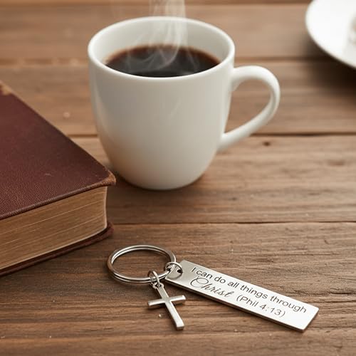 Bible Verse Keychains Christian Scripture Faith Gifts