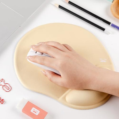 Mr. Pen- Ergonomic Mouse Pad with Wrist Rest - color: Yellow