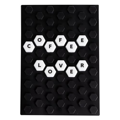 Pearhead Letterboard Composition Notebook, Customizable Silicone Cover Fidget Journal with Letters & Symbols, Lined Pages for Notes, School, Planning & Writing, Black & White - color: Black & White Letterboard Journal