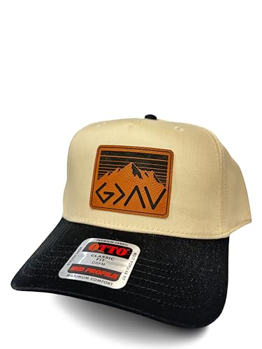 God is Greater Than The Highs and Lows Trucker Hat Women's Hat All Black Sun Hat Men Gifts for Girlfriends Cool Cap - color: Black Otto