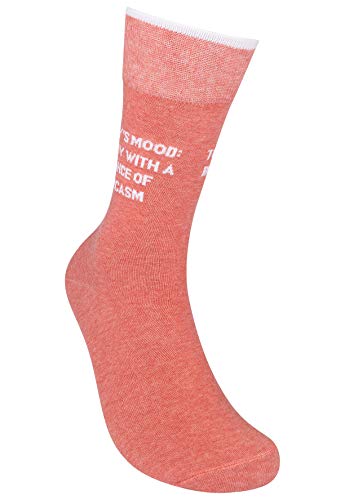 FUNATIC Socks with Funny and Profane Sayings, Sarcastic Gift for Men Women - color: Today's Mood