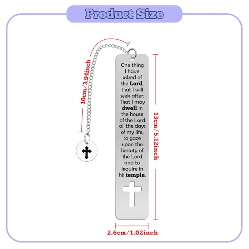 Christian Bookmark for Women Girls Boys Bible Verse Bookmark Book Marks for Reading First Communion Gifts for Girls Religious Inspirational Scripture Gift Baptism Graduation Gift Reading Accessories - color: Bible Verse Metal Bookmark 08