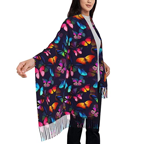 Prayer Shawls and Wraps for Women, Jesus Christian Gifts Bible Scarf Super Soft Fashion Shawl With Tassel - color: Black3