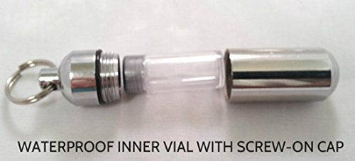 Specialty Products SET of TWO Rose Cross Personal Anointing Oil Holders/Vials - Includes Velvet Pouches and Fill Kit
