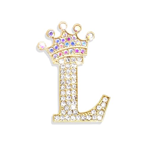 Brooches and Pins for Women A-Z Letter Rhinestone Brooch Pin Jewelry Gifts - color: B2