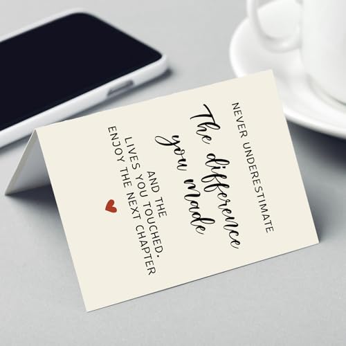 FANCYLUCKY Funny Retirement Card Gifts for Women Men - style: FY-381