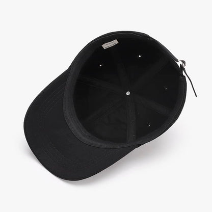 Quanhaigou Baseball Cap Dad Hat Adjustable Fashion Hats for Men Women Polo Trucker Unisex Style Headwear - color: Black Love Heart