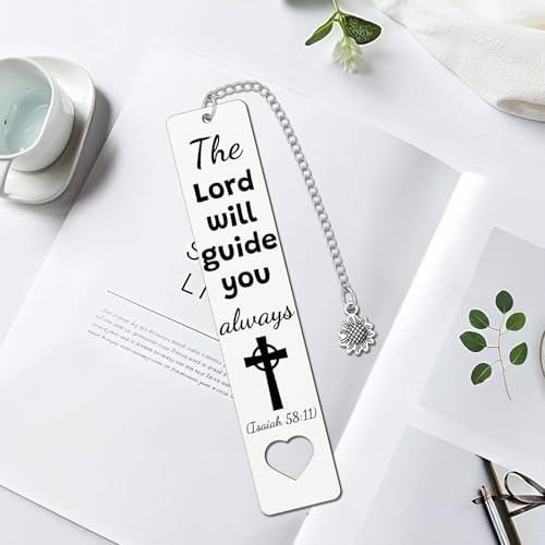 Bible Bookmark Christian Gifts for Women Men Faith Based Gifts Inspirational Gift Religious Gift Motivational Easter Birthday Present for Mom Dad Sister Brother Friends Reading Accessories - color: Christian Bookmark