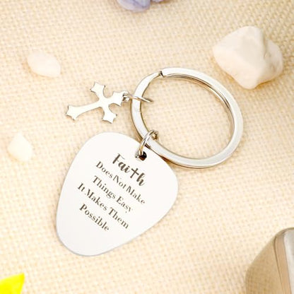 Christian Keychains Cross Keychain Bible Accessories Gifts Christian Gifts Religious Gifts - color: Religious Gifts