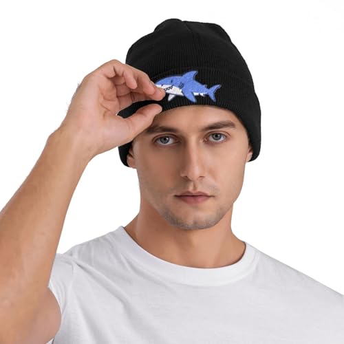 Embroidered Beanie Hat for Men Women - color: 1