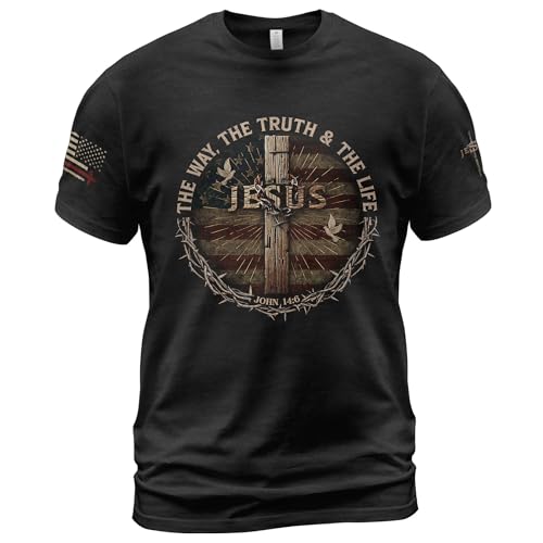 I Can't But I Know A Guy Shirts, Religious Shirts for Men - color: Ds04-black, size: Small