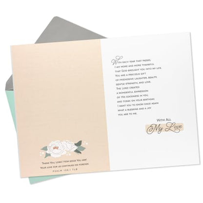 Hallmark DaySpring Religious Birthday Card for Wife (My Favorite Person) - style: For My Beautiful Wife