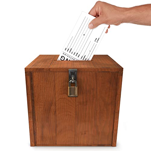 Eaasty 200 Pcs Church Offering Envelopes Bill Size Donation,Giving Style - style: Giving Style