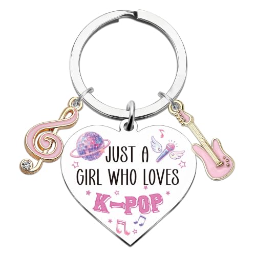 Inspirational Keychain for Women, Appreciation Gift for Mother Daughter Best Friend, Christmas Key Ring - style: Kpop Lover 01