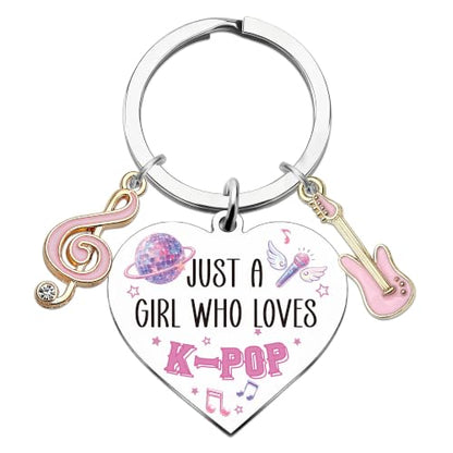 Inspirational Keychain for Women, Appreciation Gift for Mother Daughter Best Friend, Christmas Key Ring - style: Kpop Lover 01