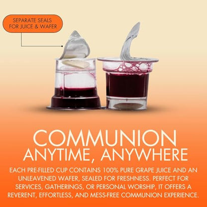 Miracle Meal Prefilled Communion Plus Cups & Wafer Set, Box of 100 - size: 100 count