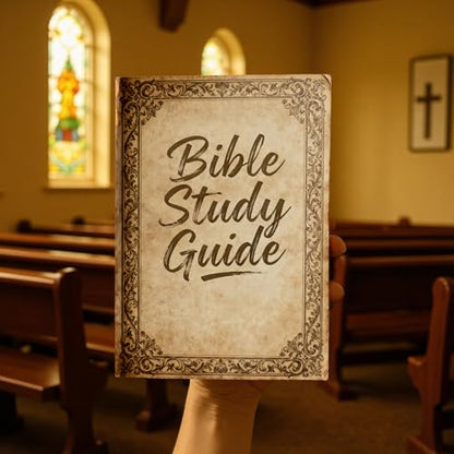 66-Page Bible Study Guide Notebook Bible Bible Journal Prayer Study Notebook Planner Christian Gift