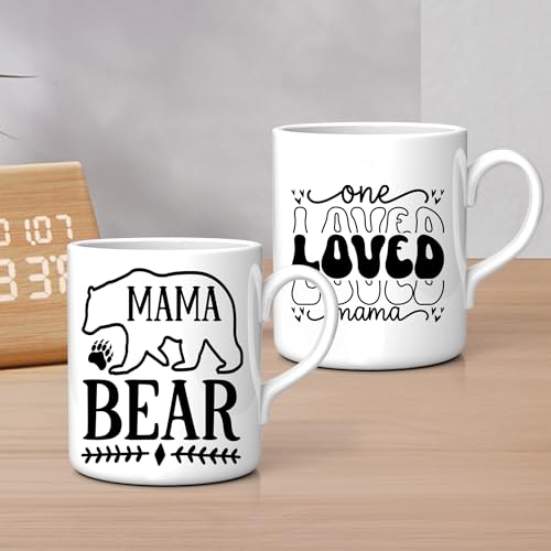 Mom UV DTF Cup Wraps, Transfer Stickers for Glass Tumblers - color: Mom60275