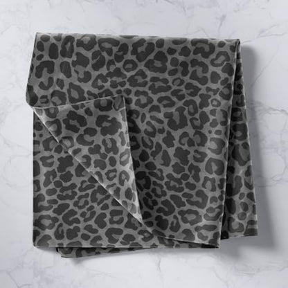 Erosebridal African Cheetah Tapestry For Bedroom Aesthetic,Leopard Print Tapestry 59x82,Grey Animal Skin Wall Hanging,Wildlife Wall Tapestries - color: Grey Black, size: 82.7"L x 59.1"W