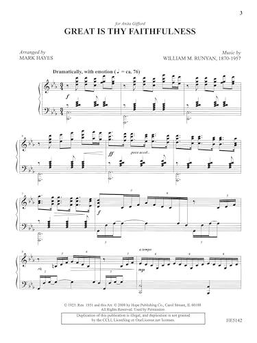The Best of Mark Hayes Volume 2 | Piano Sheet Music Book | Contemporary Christian Arrangements for Worship and Church Services | Intermediate Sacred Piano Solos | Inspirational Songbook for Students