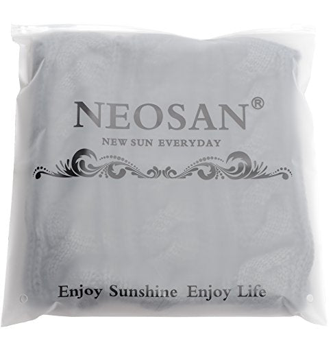 NEOSAN Womens Thick Ribbed Knit Winter Infinity Circle Loop Scarf - color: Twist Brown
