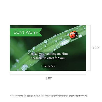 Logos Trading Post 1 Peter 5:7 Pass It On Scripture Cards, Pack of 25 - color: 1 Peter 5:7