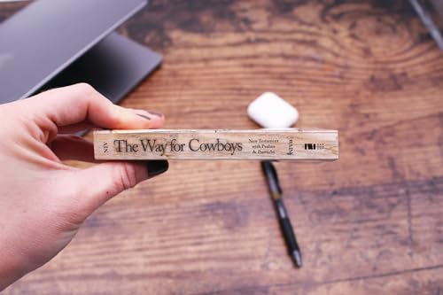 NIV, The Way for Cowboys New Testament with Psalms and Proverbs, Pocket-Sized, Paperback, Comfort Print
