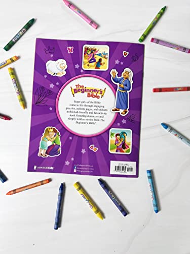 The Beginner's Bible Super Girls of the Bible Sticker and Activity Book