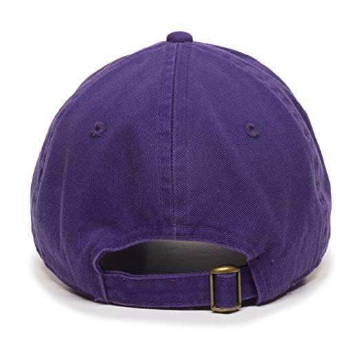 Praying Hands with Cross Baseball Cap Embroidered Cotton Adjustable Dad Hat - color: Purple