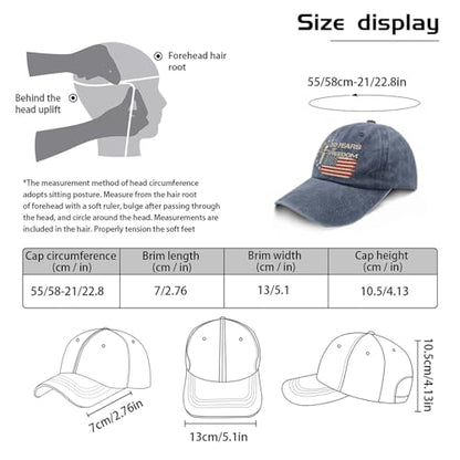 US 250th Anniversary Hat, Patriotic Embroidered Cap, 1776-2026 Freedom Celebration, 250 Years American History Gift Patriots - color: Us 250 Years Freedoms 1776-2026 250th Birthdaynavy Blue1