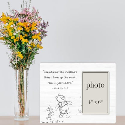 Classic Pooh Bear Nursery Picture Frame, Baby Gifts for Nursery - color: Smallest
