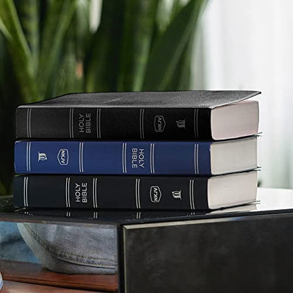 Personalized NKJV Small Print Bible for Adult, Name Engraved, Standard Size - color: Black, style: New King James Version