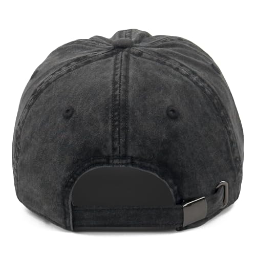 Inspirational Christian Baseball Cap, Adjustable Embroidered Cotton Hat for Men Women Dad Hat Gifts for His Her - color: Jesus is King - Black