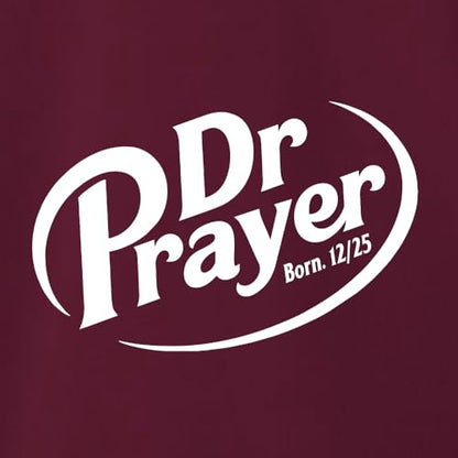 Enjoy Jesus T Shirts Funny Faith Tee Christian T Shirts for Men Inspirational Jesus Graphic Shirt - color: Dr. Prayer, size: Large