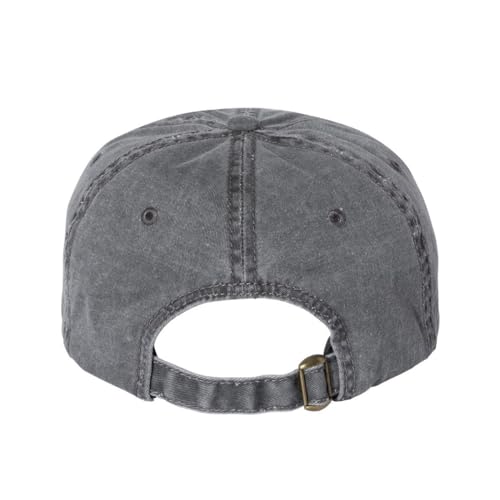 Pope Leo XIV with Crown Embroidered Baseball Cap Adjustable Cotton Dad Hat Pigment-Dyed - color: Periwinkle