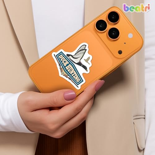 BEATRI Hunting Stickers 50Pcs Waterproof Vinyl Deer Hunting Decor - color: Hunting Stickers