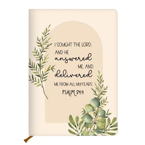 Encouraging Bible Verse Hard Shell Journal Notebook 200 Sheets (5.8 x 8.3)2 - color: Multi 1156
