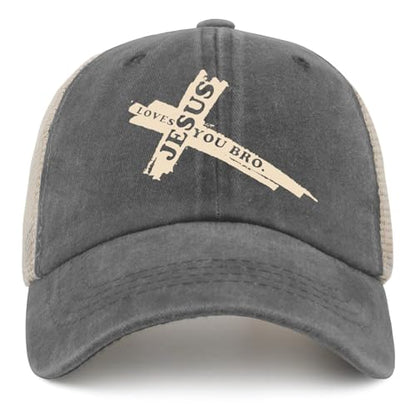 Jesus Hat Gifts for Men - color: Gray022