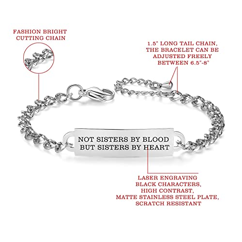 Bible Verse Bracelet-Stainless Steel Scripture Quotes Inspirational Bracelet Faith Christian Bracelet for Women, Christmas gift for women - color: Rose gold