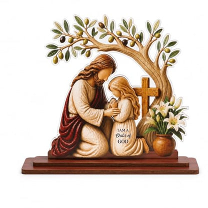 Confirmation Gifts for Girls, Child of God Christian Plaque for Daughter - color: K- K- Confirmation - girls -plaque