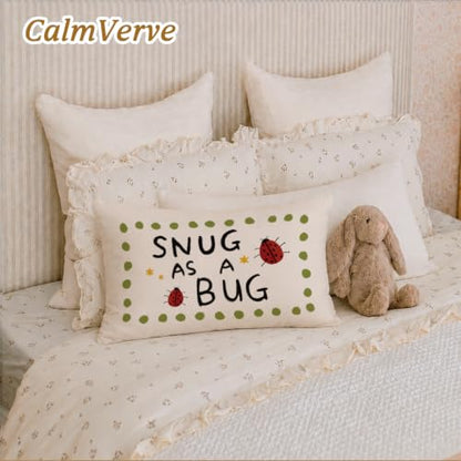 Ladybug Room Decor Ladybug 12x20 Pillow Cover, - color: Ladybug