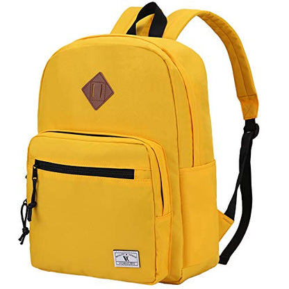 VX VONXURY Kids Backpack for School Travel,16.7 Inch Lightweight Bookbag - color: Yellow