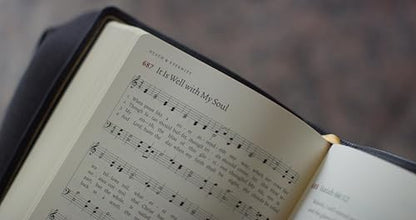 The Sing! Hymnal (Goatskin, Black)