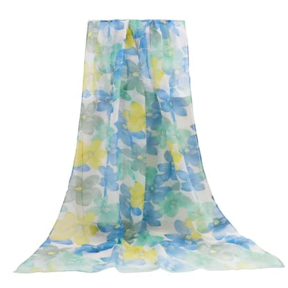 vimate Lightweight Scarf for Women Fashion Head Cover Hijab Cotton Voile Scarf Shawl Wrap for Spring Fall Winter Season - color: F2#.style 71