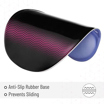 Mr. Pen- Ergonomic Mouse Pad with Wrist Rest - color: Dusky Blue-Purple