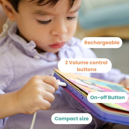 GO GO Jesus Loves Me Sound Book, 10 Christian Songs, USB-C Rechargeable, Musical Learning Toy for Toddlers 1-3 - color: Jesus Loves Me