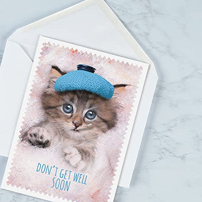 Current Get Well Greeting Card Set - color: Furry Friends