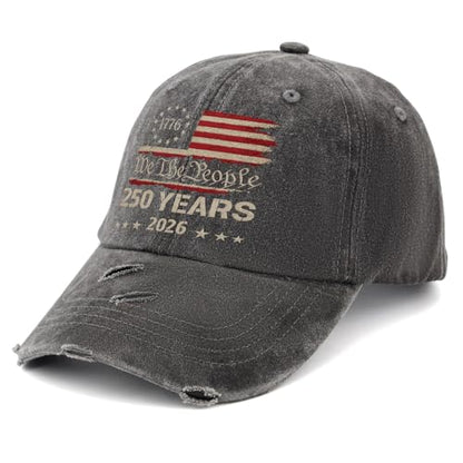 250th Anniversary 250 Years Freedoms Baseball Hat Running Embroidered Cap for - color: 250th Anniversary 250 Years Freedoms21